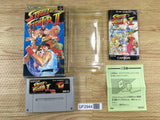 UF2944 Street Fighter II 2 BOXED SNES Super Famicom Japan