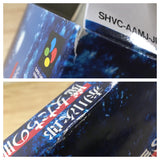 UF2965 Akagawa Jirou Majotachi no Nemuri BOXED SNES Super Famicom Japan