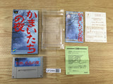 UF2966 Banshee's Last Cry Kamaitachi no Yoru BOXED SNES Super Famicom Japan