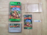 UF3088 Super Donkey Kong Country BOXED SNES Super Famicom Japan