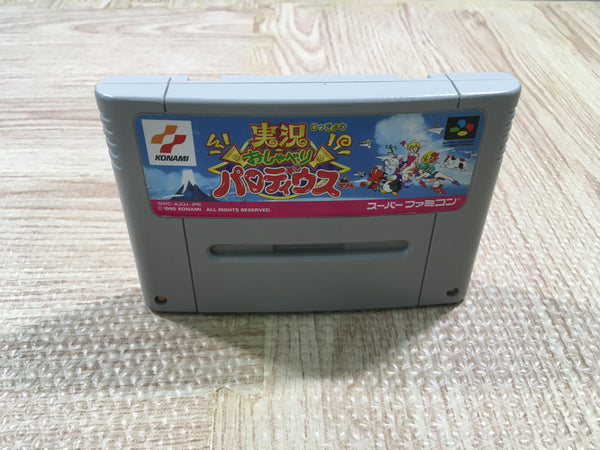 プレステ4.スーパーファミコン UF3125 Jikkyou Oshaberi Parodius Forever With Me BOXED SNES Super