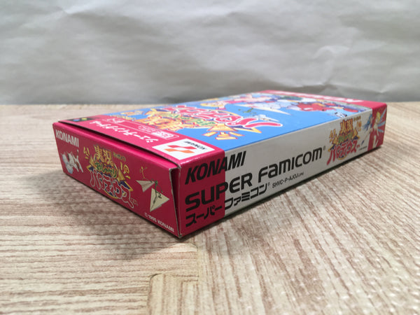 UF3125 Jikkyou Oshaberi Parodius Forever With Me BOXED SNES Super