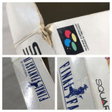 UF3195 Final Fantasy IV 4 BOXED SNES Super Famicom Japan