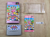 UF3223 Kirby Bowl Kirby's Dream Course BOXED SNES Super Famicom Japan
