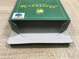 UF3256 Masters 98 Haruka Naru Augusta Golf BOXED N64 Nintendo 64 Japan