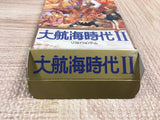 UF3337 Dai Koukai Jidai 2 Uncharted Waters BOXED SNES Super Famicom Japan