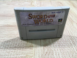 UF3340 Sword World SFC BOXED SNES Super Famicom Japan