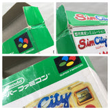 UF3579 Sim City BOXED SNES Super Famicom Japan