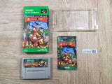 UF3647 Super Donkey Kong Country BOXED SNES Super Famicom Japan
