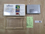 UF3653 Final Fantasy IV 4 BOXED SNES Super Famicom Japan
