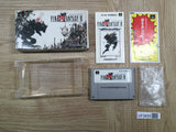 UF3655 Final Fantasy VI 6 BOXED SNES Super Famicom Japan