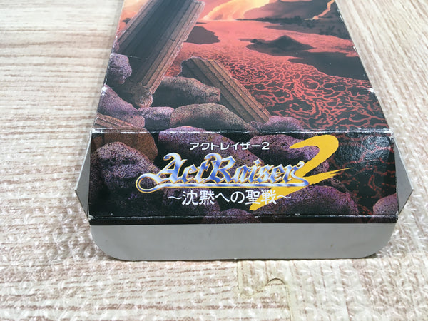 Actraiser Sur Super Famicom (SFC) - NTSC-JAPAN - Complet, Bon état Général
