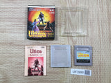 UF3990 Ultima Runes of Virtue Nintendo GameBoy Japan