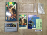 UF4045 Sangokushi 4 Nintendo Super Famicom SNES Japan
