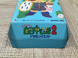UF4226 GamblerJikoChuushinha2 DoraponQuest Boxed Super Famicom SNES Japan