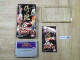 UF4240 Samurai Shodown Spirits Boxed Nintendo Super Famicom SNES Japan