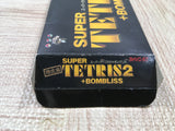 UF4259 Super Tetris 2 + Bombliss Limited Boxed Nintendo Super Famicom SNES Japan