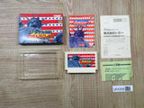 UF4308 Trans America Ultra Quiz Oudan Boxed Nintendo Famicom NES Japan