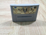 UF4329 Populous 2 Trials of the Olympian Gods Boxed Super Famicom SNES Japan