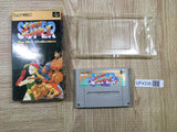 UF4335 Super Street Fighter II 2 Boxed Super Famicom SNES Japan