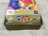UF4343 Ganbare Goemon Yuki Hime KyuushutsuEmaki Boxed Super Famicom SNES Japan