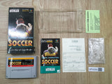 UF4355 Super Formation Soccer Boxed Super Famicom SNES Japan