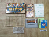 UF4448 Battle Commander Hachibushu Shurano Heihou Boxed Super Famicom SNES Japan