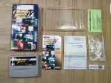 UF4454 Human Grand Prix IV F1 Dream Battle Racing Boxed Super Famicom SNES Japan