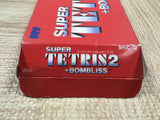 UF4456 Super Tetris 2 + Bombliss Boxed Super Famicom SNES Japan