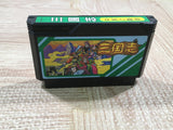 UF4511 SANGOKUSHI Records Of The Three Kingdoms Boxed Famicom NES Japan