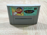 UF4546 Crayon Shinchan Arashi wo Yobu Enji Boxed Super Famicom SNES Japan