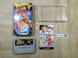 UF4548 Street Fighter II 2 Boxed Super Famicom SNES Japan