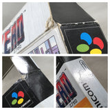 UF4563 F Zero Boxed Super Famicom SNES Japan