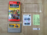UF4615 Super Mario Kart Boxed Nintendo Super Famicom SNES Japan