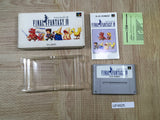 UF4625 Final Fantasy IV 4 Boxed Nintendo Super Famicom SNES Japan