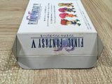 UF4626 Final Fantasy 5 V Boxed Nintendo Super Famicom SNES Japan