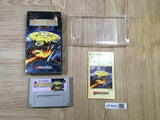 UF4640 Populous Boxed Nintendo Super Famicom SNES Japan