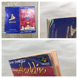 UF4650 Aladdin Boxed Nintendo Super Famicom SNES Japan
