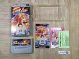UF4654 Street Fighter II 2 Turbo Boxed Nintendo Super Famicom SNES Japan