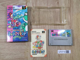 UF4718 Super Mario World 2 Yoshi's Island Boxed Super Famicom SNES Japan