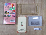 UF4718 Super Mario World 2 Yoshi's Island Boxed Super Famicom SNES Japan