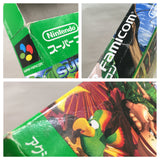 UF4719 Super Donkey Kong Country Boxed Nintendo Super Famicom SNES Japan