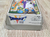 UF4725 Dragon Quest V 5 Boxed Nintendo Super Famicom SNES Japan