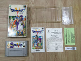 UF4728 Dragon Quest V 5 Boxed Nintendo Super Famicom SNES Japan