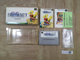 UF4735 Final Fantasy 5 V Boxed Nintendo Super Famicom SNES Japan