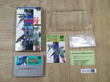 UF4760 Gundam F91 Formula Senki 0122 Boxed Nintendo Super Famicom SNES Japan