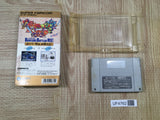 UF4762 Conveni Wars Barcode Battler Senki Boxed Super Famicom SNES Japan