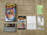 UF4770 Street Fighter II 2 Boxed Nintendo Super Famicom SNES Japan