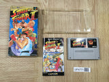 UF4771 Street Fighter II 2 Boxed Nintendo Super Famicom SNES Japan