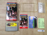UF4778 Tecmo Super NBA Basketball Boxed Nintendo Super Famicom SNES Japan